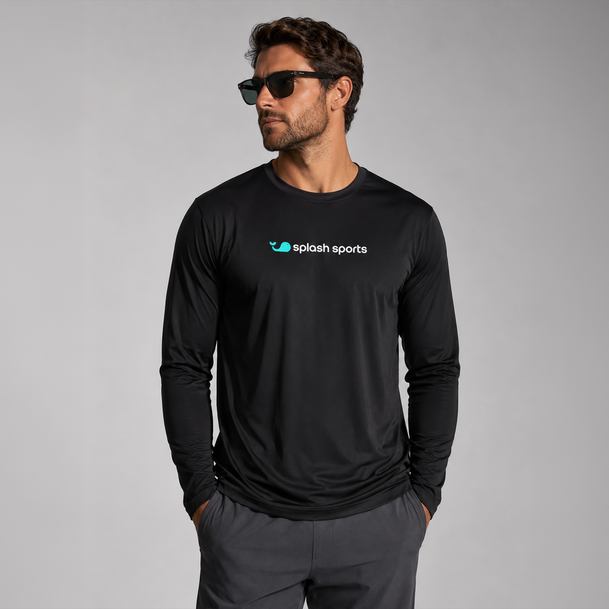 Cuts Splash AO Forever Long Sleeve Tee - Black