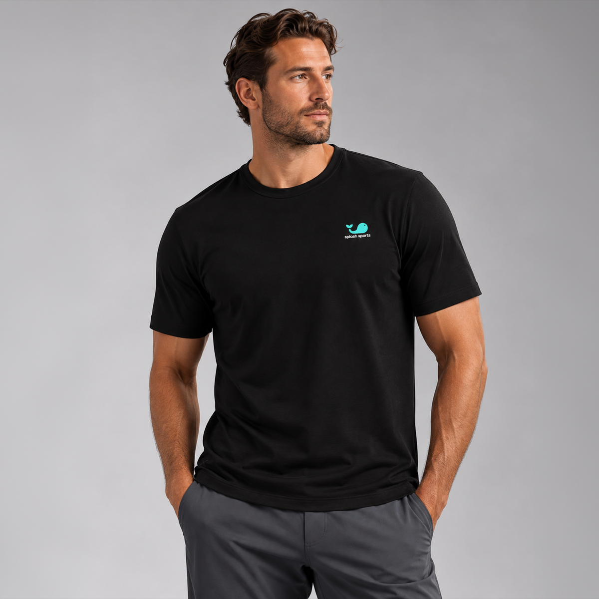 Cuts Splash AO Forever Tee - Black