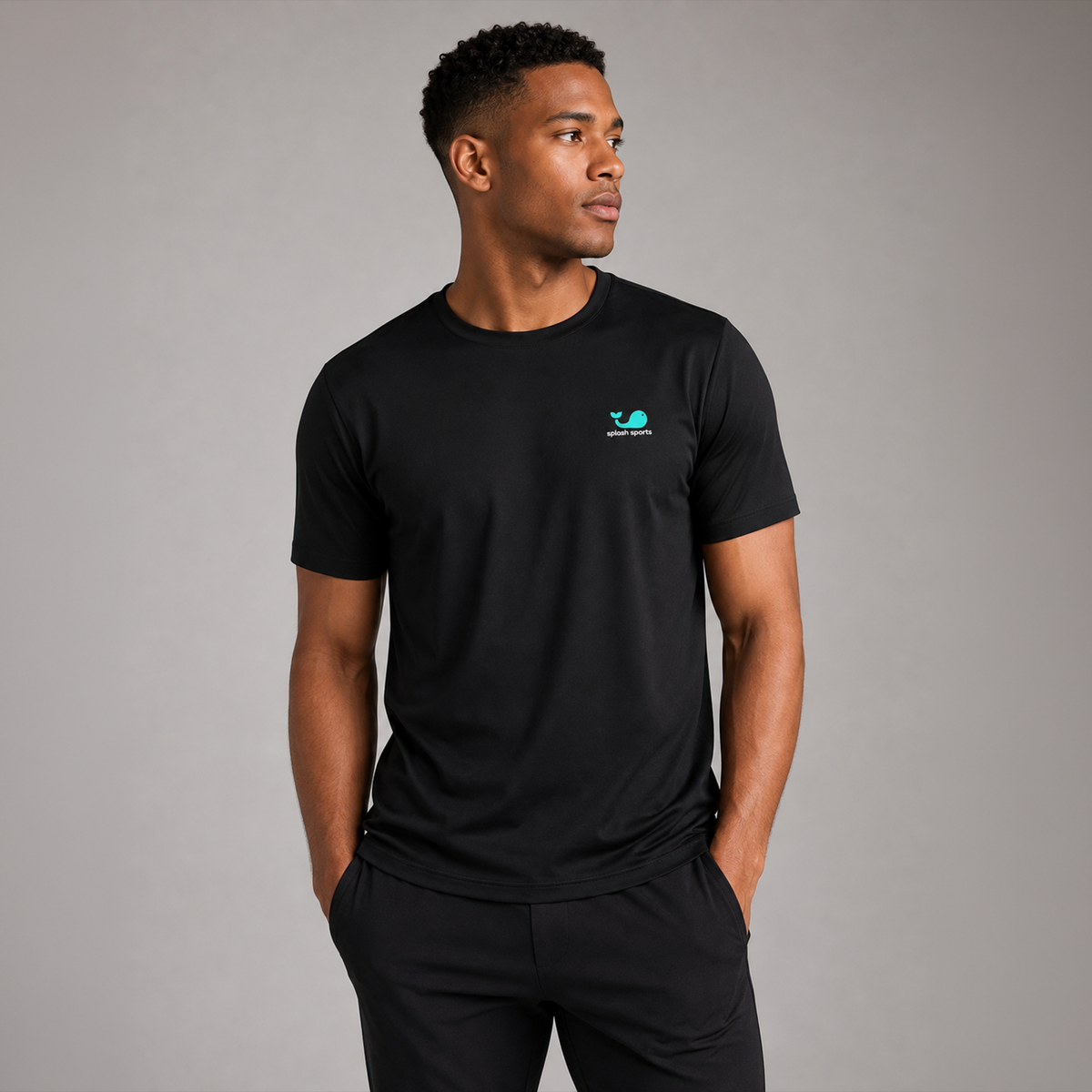 Cuts Splash AO Forever Tee - Black