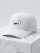 Cuts Splash Sports Hat - White