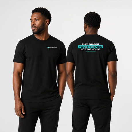 Play Against Your Friends Tee - Black