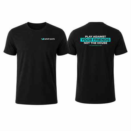 Play Against Your Friends Tee - Black