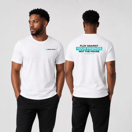 Play Against Your Friends Tee - White