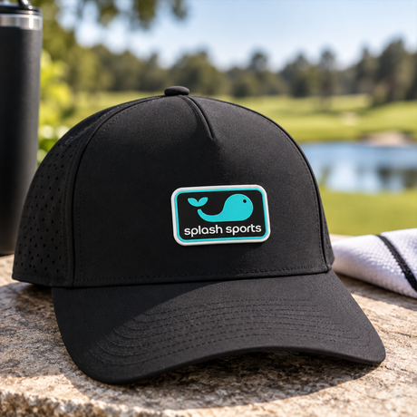 Cuts Splash Sports Hat - Black