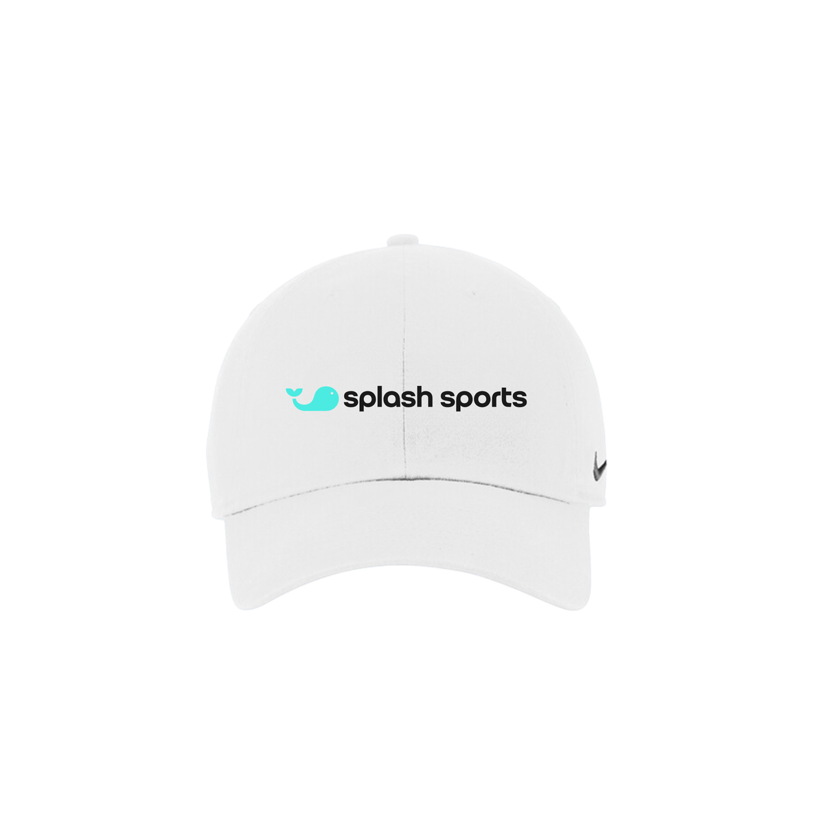 "Splash Sports" Nike Heritage Hat - White