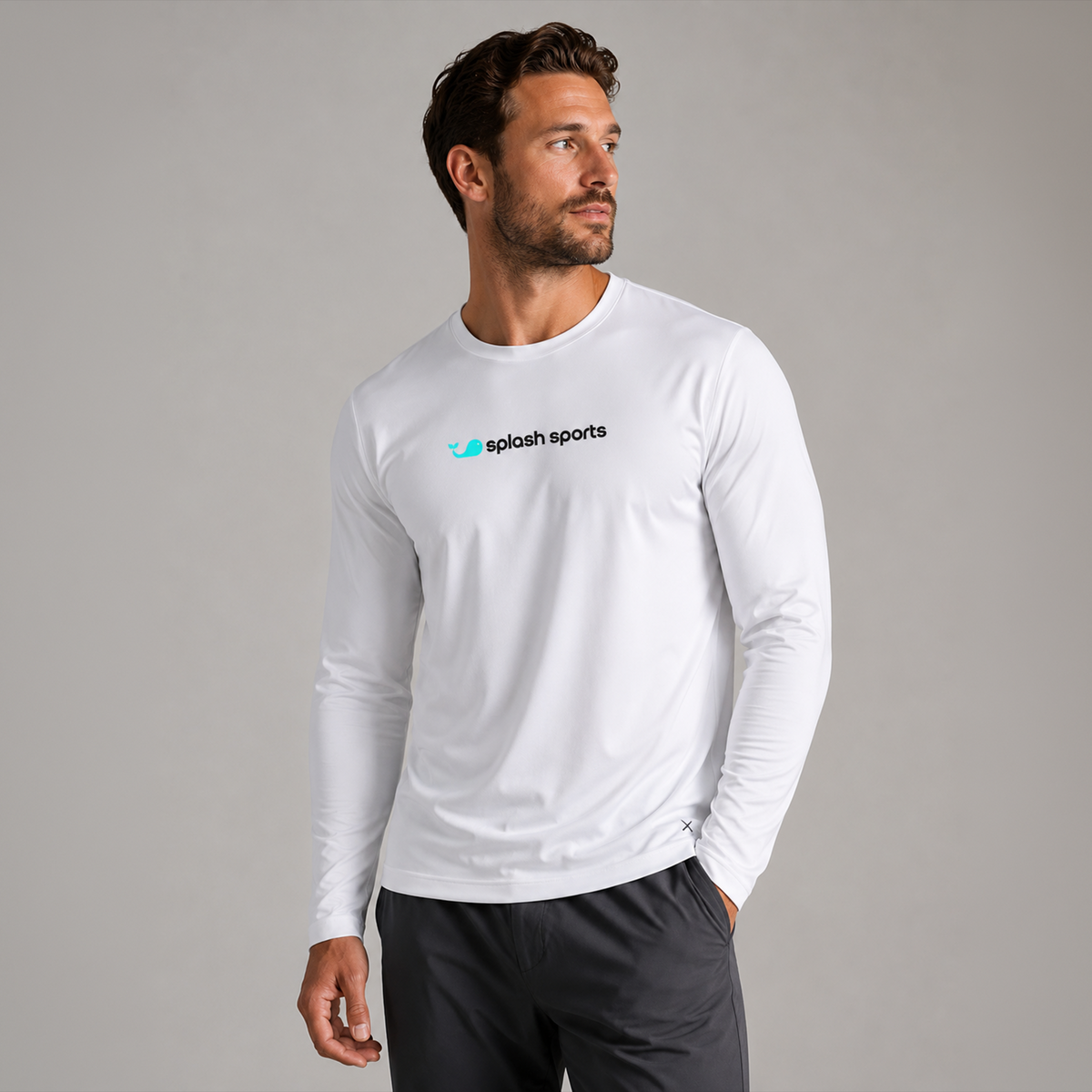 Cuts Splash AO Forever Long Sleeve Tee - White